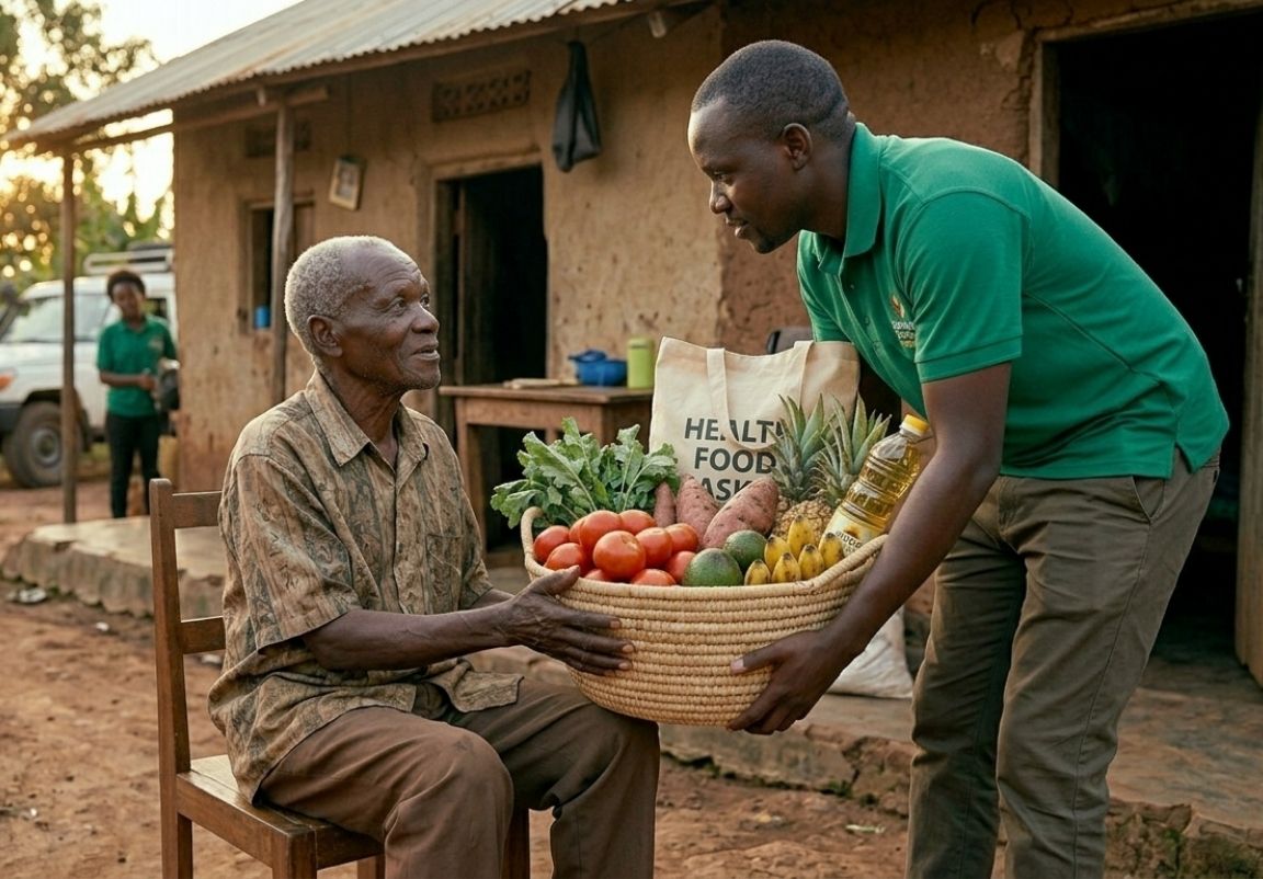 Health Food Basket for Vulnerable Elders